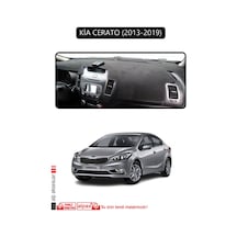 Kia Cerato 2013-2019torpido Koruma Halısı Siyah Kenar