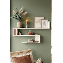 Yurudesign Shelf R10 Modern Duvar Rafı Kitaplık