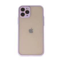 İphone 11 Pro Kılıf Montreal Silikon Kapak - Mor