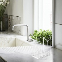 Trendooze Doğrama Tahtası Kurutma Tutucusu - Beyaz Kiler Mutfak Beyaz