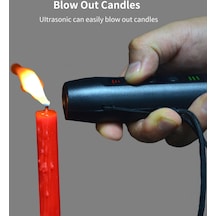 Ultrasonik Köpek Kovucu Yükseltme 3 Mod Siyah