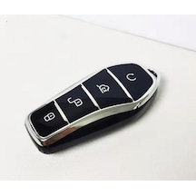 Byd Atto 3 Ve Seal U Anahtar Koruma Kılıfı Siyah / Gümüş Lütfen U