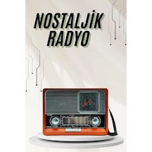 Vexor Saatli Fenerli Bluetooth Nostaljik Radyo Aux Sd Usb Girişli Bluetooth Hoparlör