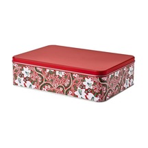 Ikea Vınterfınt Çelik Saklama Kabı, Kırmızı, 29x20x8 Cm