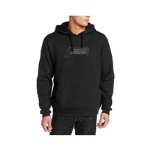 Red Dead Redemption 2 Baskılı Siyah Erkek Kapşonlu Sweatshirt