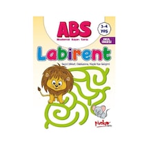 ABS Labirent Seçici Dikkat Odaklanma Küçük Kas Gelişimi 3 - 4 Yaş - Buçe Dayı - Pinokyo