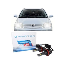 Toyota Corolla E120 Led Xenon Uzun Far Ampulü Hb3 Ultimate 9500 Lumens Yeni Seri Beyaz 2002-2008