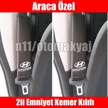 Hyundai I20 Oto Koltuk Deri Emniyet Kemer Aksesuar Kılıfı