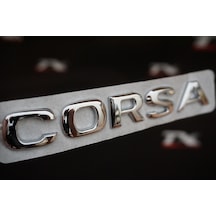 Opel Corsa 3M 3D Krom Abs Logo Amblem