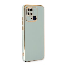 Xiaomi Redmi 10c Uyumlu Kılıf Volet Silikon - Açık Yeşil