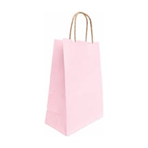 Kağıt Çanta 15x20x8 Cm A.pembe 25'li