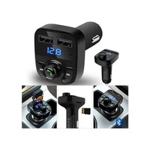 Carx8 Fm Transmitter Bluetooth Araç Kiti Usb Girişli 4.1 Micro Sd