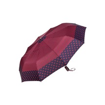 Snotline Kadın Şemsiye Mini Lacivert Puantiyeli Bordo 225l 001
