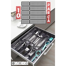 Nandy Home 10 Parça Çekmece İçi Kaşıklık, Düzenleyici, Organizer