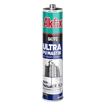 Akfix 647Fc Ultra Poliüretan Pu Otomotiv Yapı Mastiği 280 Ml Gri