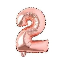 Çıtıpıtıstore Rose Gold Rakam Folyo, 2 256