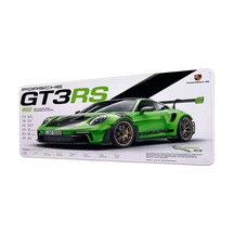 Gt3rs 40x90 Cm Oyuncu Mousepad Kaymaz Taban Büyük Boy Mousepad Beyaz