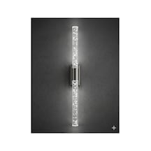 Bubblelight Large 51 Cm Modern Tasarım Led Aplik - Duvar Lambası - Antrasit Gri - Pilli - Beyaz Led Antrasit Pilli