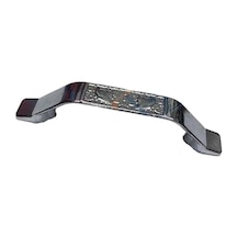 Dekoratif Zamak Kulp İçten - 64mm, Nikel, 100 Adet Çok Renkli
