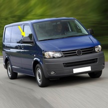 Vw Transporter T6 10-15 Sağ Dış Ayna Üst Kapağı Siyah 7e1857528f