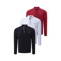 Üçlü Set V4009 Dewberry Erkek Sweatshırt-siyah-beyaz-bordo Siyah-beyaz-bordo Üçlü Set V4009 Dewberry Erkek Sweatshırt-siyah-beyaz-bordo Siyah-beyaz-bordo