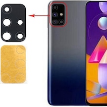 Samsung Galaxy Uyumlu M31s Kamera Lensi Camı Sm-m317f