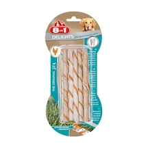 8in1 Delights Pro Dental Twisted Sticks Tavuklu Köpek Ödülü 10'lu 55 G