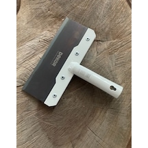 Dekor 30cm Spatula Raspa Yer Kazıma Aparatı Çelik Cam Kazıma
