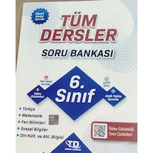 6. Sınıf Tüm Dersler Soru Bankası Tek Kitap