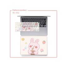 Gubisi Rc-652-a2337-karikatür Dizüstü Bilgisayar Kılıfı Kılıf Sert Kabuk Macbook Uyumlu Air 13 A2681case M2 A2337 A2338