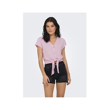 Only Onlsıesta Ss Knot Lın Bl Shırt Pnt Noos15322270 Pirouette