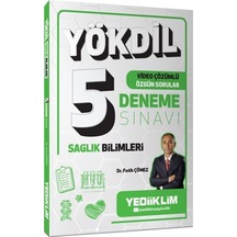Yökdil Sağlık Bilimleri Video Çözümlü Özgün Sorular 5 Deneme S...
