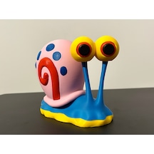 Salyangoz Gary Figürü - 3d Yazıcı Tasarım Spongebob Biblosu - Gary The Snail