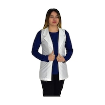 Kadın Krem Renği Krep Yelek Ry-16720 001