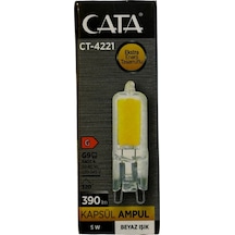 Cata Ct-4221 5w 6400k Beyaz G9 Duylu Kapsül Led Ampul