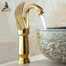 Banyo Lavabo Bataryası Kuğu Altın