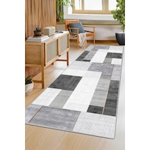 Chilai Home Pendor Grey Dekoratif Halı Djt Dikdörtgen Gri