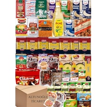 Ramazan Kolisi Erzak Paketi Kumanya Yardım Kolisi Mega 45 Parça Ürün Çocuklar İçin Çikolata Set