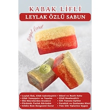 Doğal Kabak Lifli Leylak Özlü Sabun Cilt Tonunu Eşitler Yatıştırı
