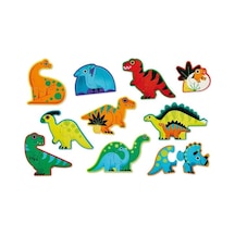 Crocodile Creek Ilerleyen Puzzle Dinozorlar