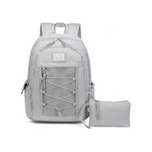 Smart Bags Açık Gri Unisex Sırt Çantası Smb 3238 001