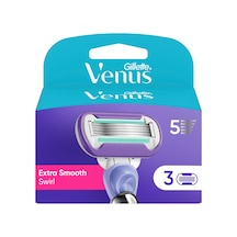 Gillette Venus Extra Smooth Swirl Yedek Bıçak Kadın 3'lü Tarı