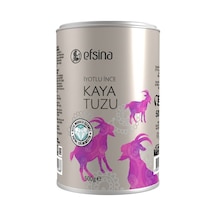 Efsina İyotlu İnce Kaya Tuzu Silindir Kutu 500 G - 5 Adet Tarı