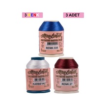 Ers 3 Adet Altınbaşak Oya Ve Dantel İpi 20 Gr - Royaleks - No: K.beyaz - 027 - 335