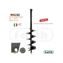 Oleomac Toprak Burgu Uç 10 Ø X 100 Cm Mtl51 + Mtl85R