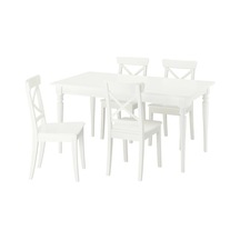 Ikea Beyaz Zarif Yemek Masası - Yemek Masası Takımı