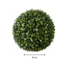 Yapay Top Şimşir 35 Cm Çap Çok Renkli