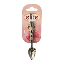 Elite Çay Kaşığı Kalp Model 6'Lı Paket Metal