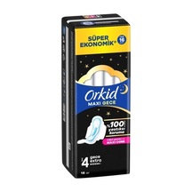 Süper Paket Gece Hijyenik Ped 16 Adet Ekstra Koruma