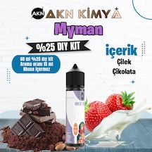 One Hit Wonder Myman Yoğun Dıy Kit Çilek Çikolata Gıda Aroması %25 Oranda Aroma İçerir Hazır Değildir 60 Ml